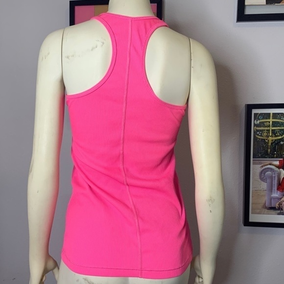 Adidas Running Work Out Pink Tank Top - Picture 2 of 6